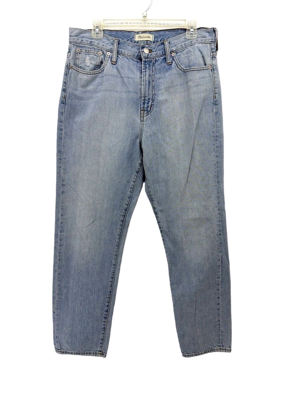 Madewell The Perfect Vintage Jean Light Wash High Rise Straight Leg size 31